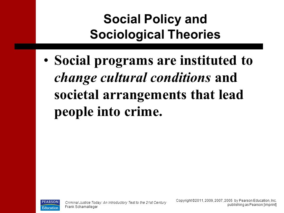 Interventions, Social Policy